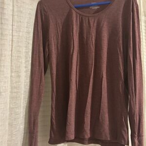 Modern Movement Brown Long Sleeve Top